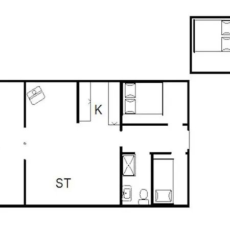Casa de Férias 4 Person In Hemmet-by Traum Hemmet